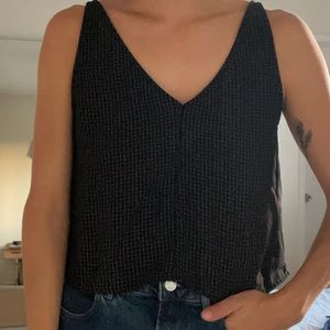 Whimsy & Row Black Tank